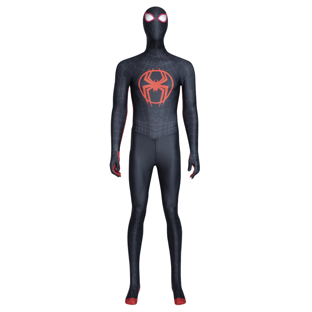Spider-Man: Across the Spider-Verse Miles Morales Cosplay Costume Outfit for Halloween