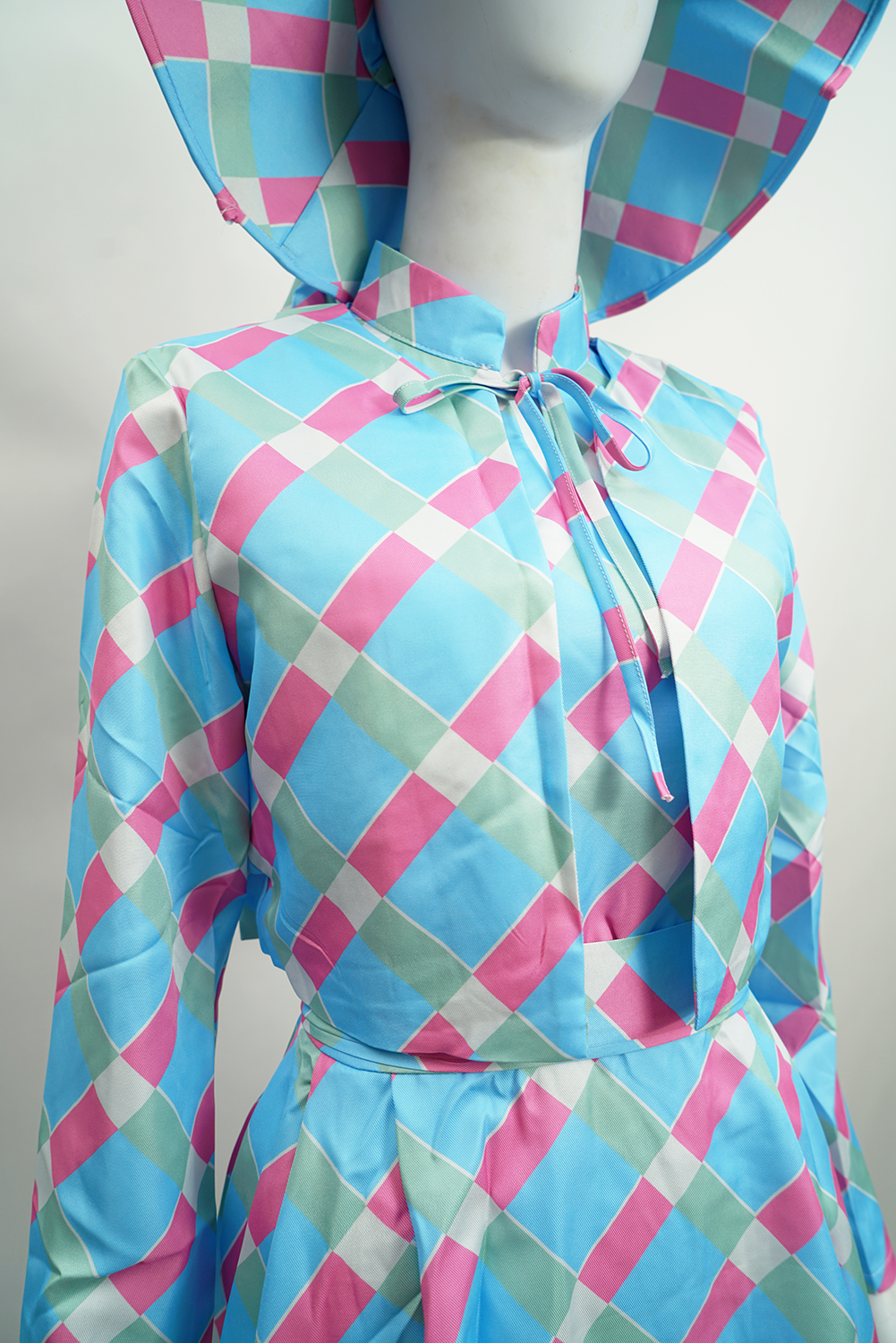 2023 Film Blue Dress Cosplay Costume