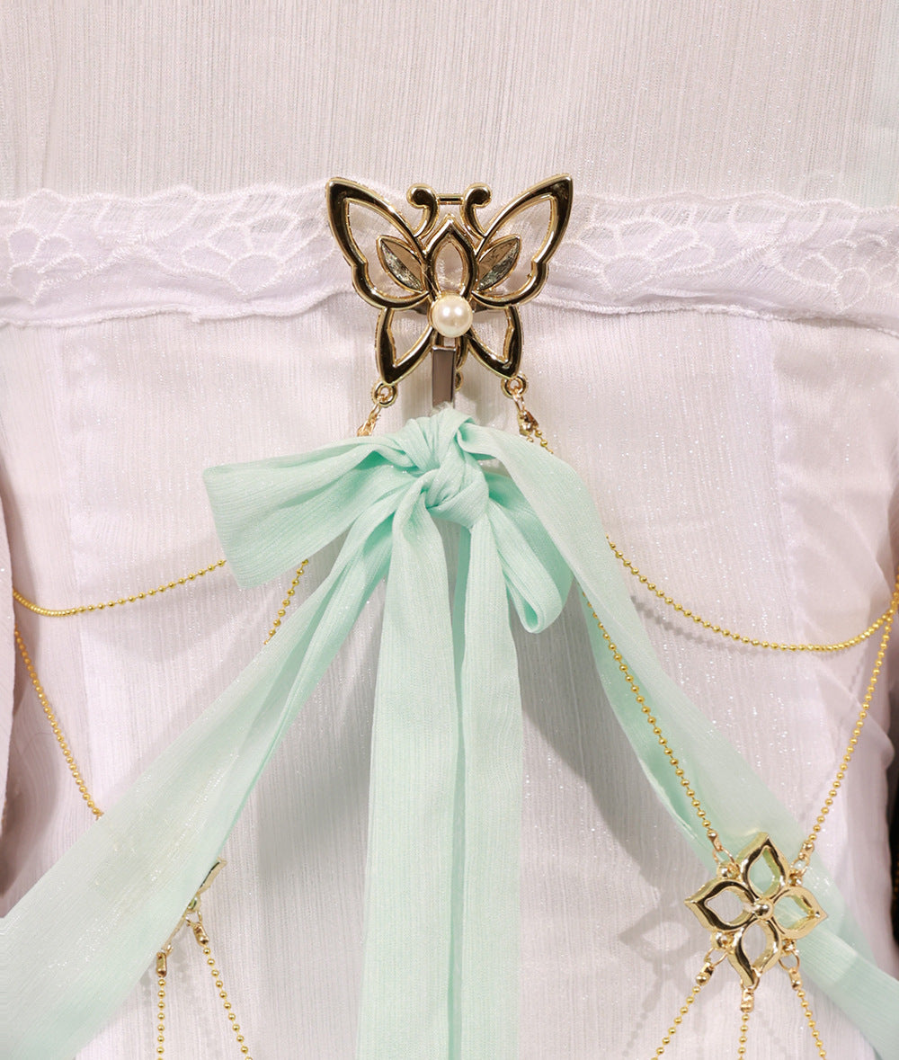Treacherous Waters Online Su Wen Cosplay Costume Outfit for Halloween