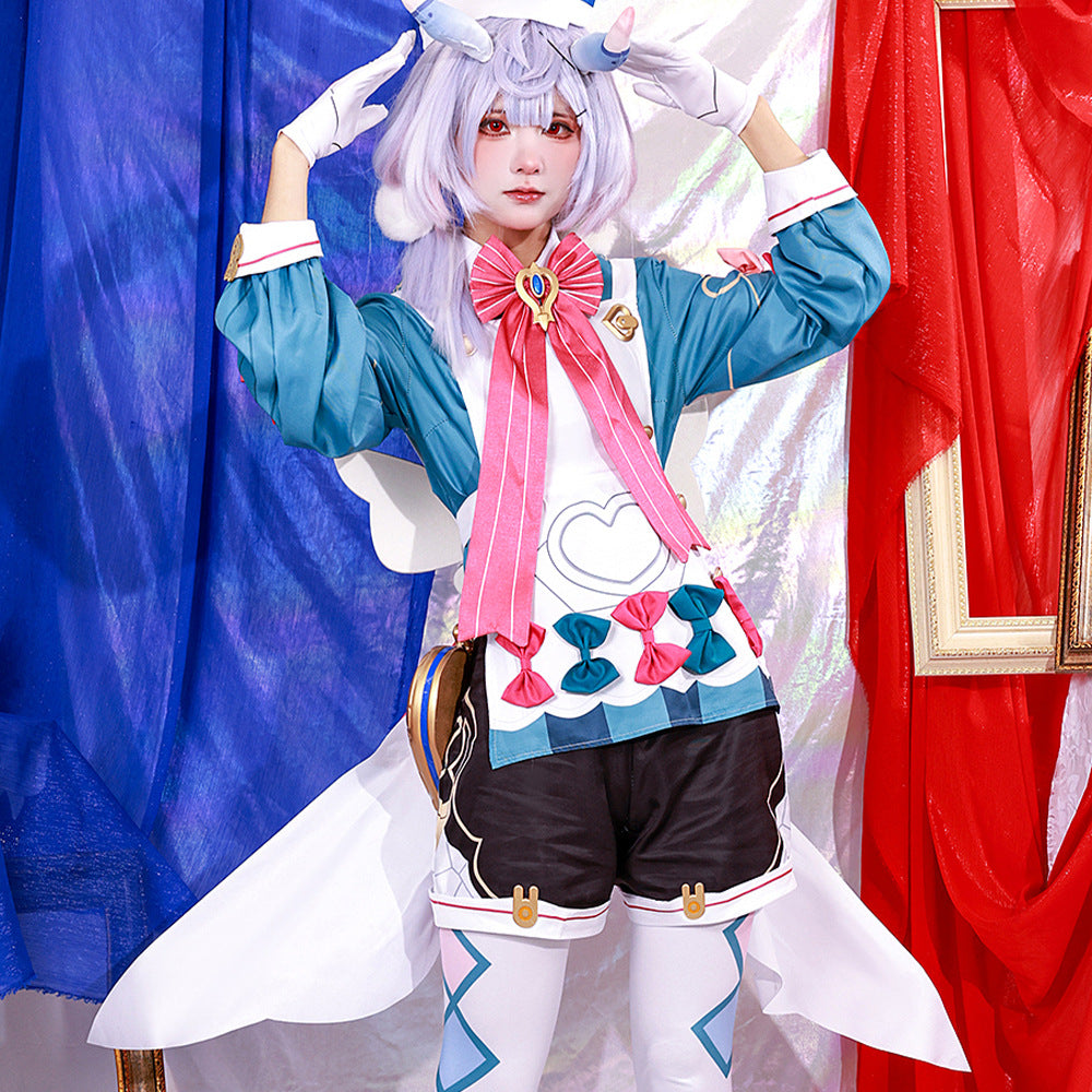 Genshin Impact Sigewinne Cosplay Costume Outfit