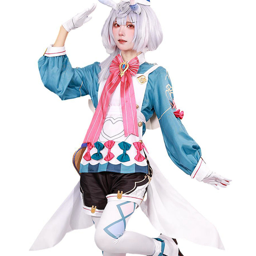 Genshin Impact Sigewinne Cosplay Costume Outfit