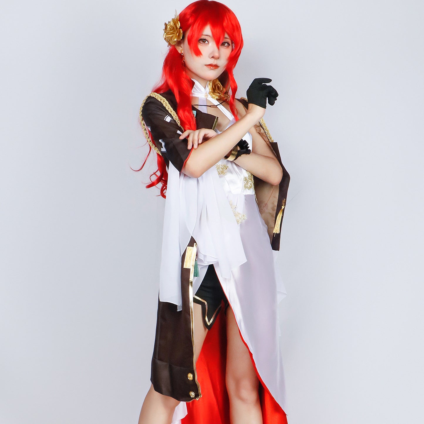 Honkai: Star Rail Himeko Cosplay Costume Full Set for Halloween