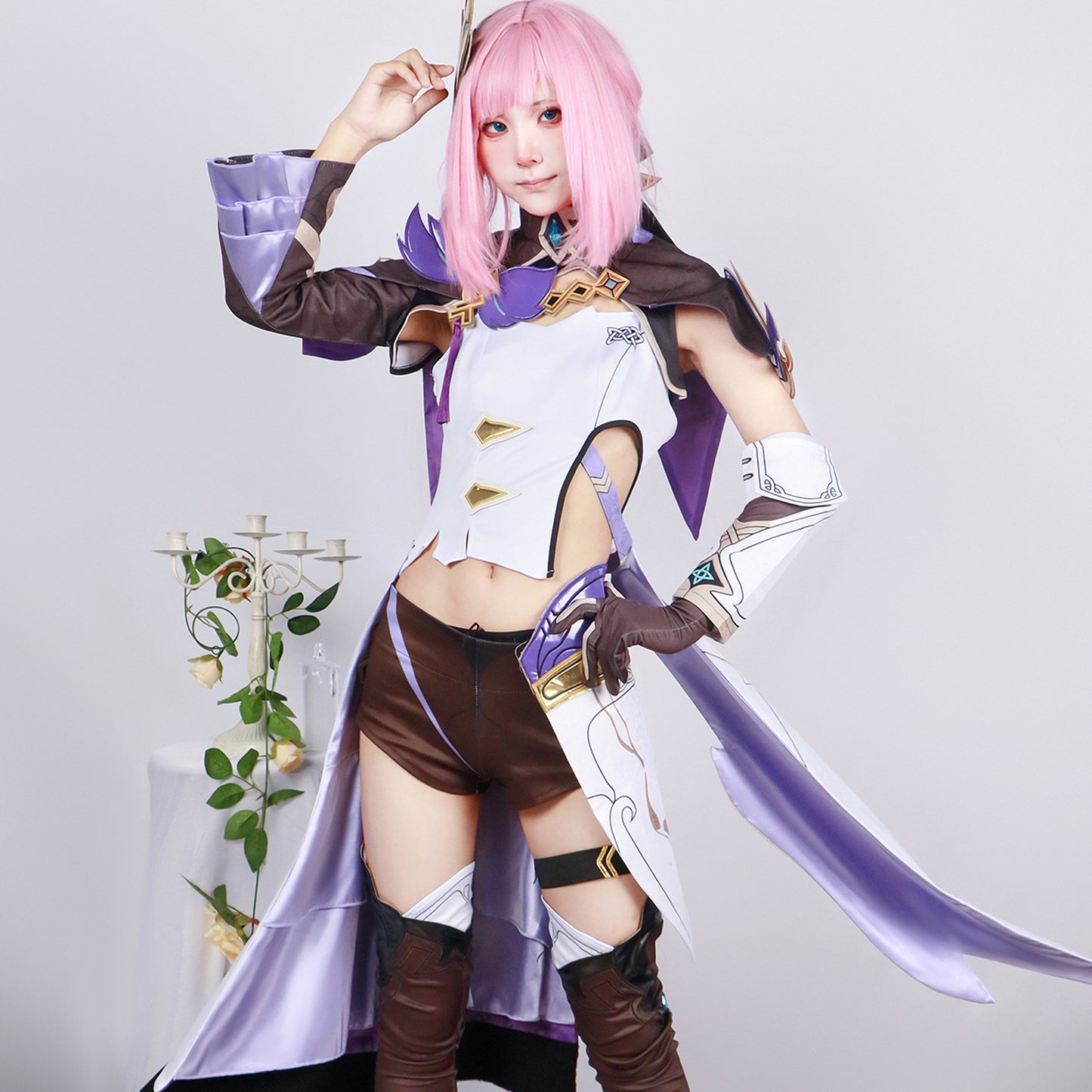 Honkai Impact 3rd Elysia Cosplay Costume Full Set for Halloween