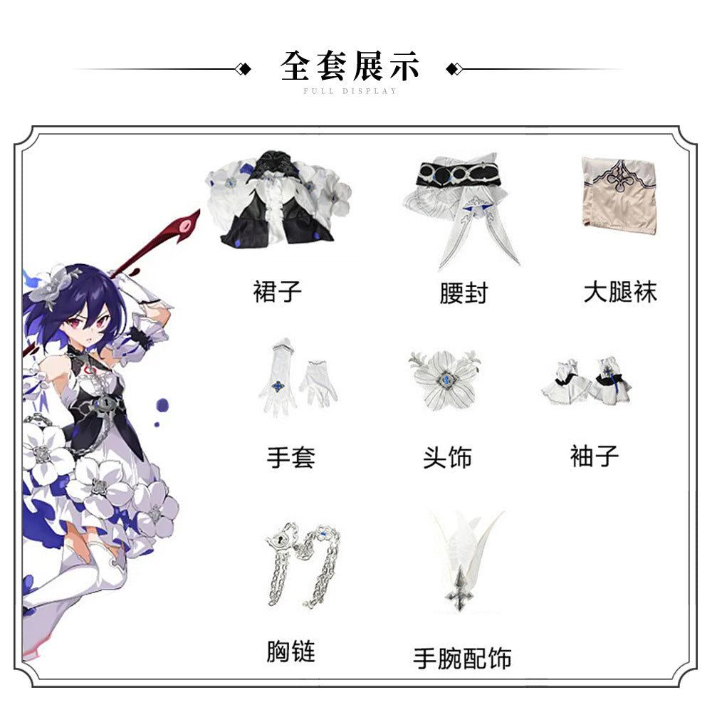 Honkai Impact 3rd Seele Vollerei Stygian Nymph Cosplay Costume Outfit