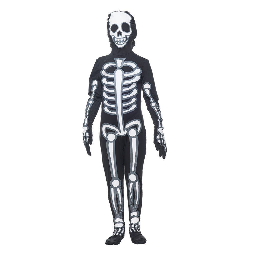 Kids' Glow-in-the-Dark Skeleton Costume