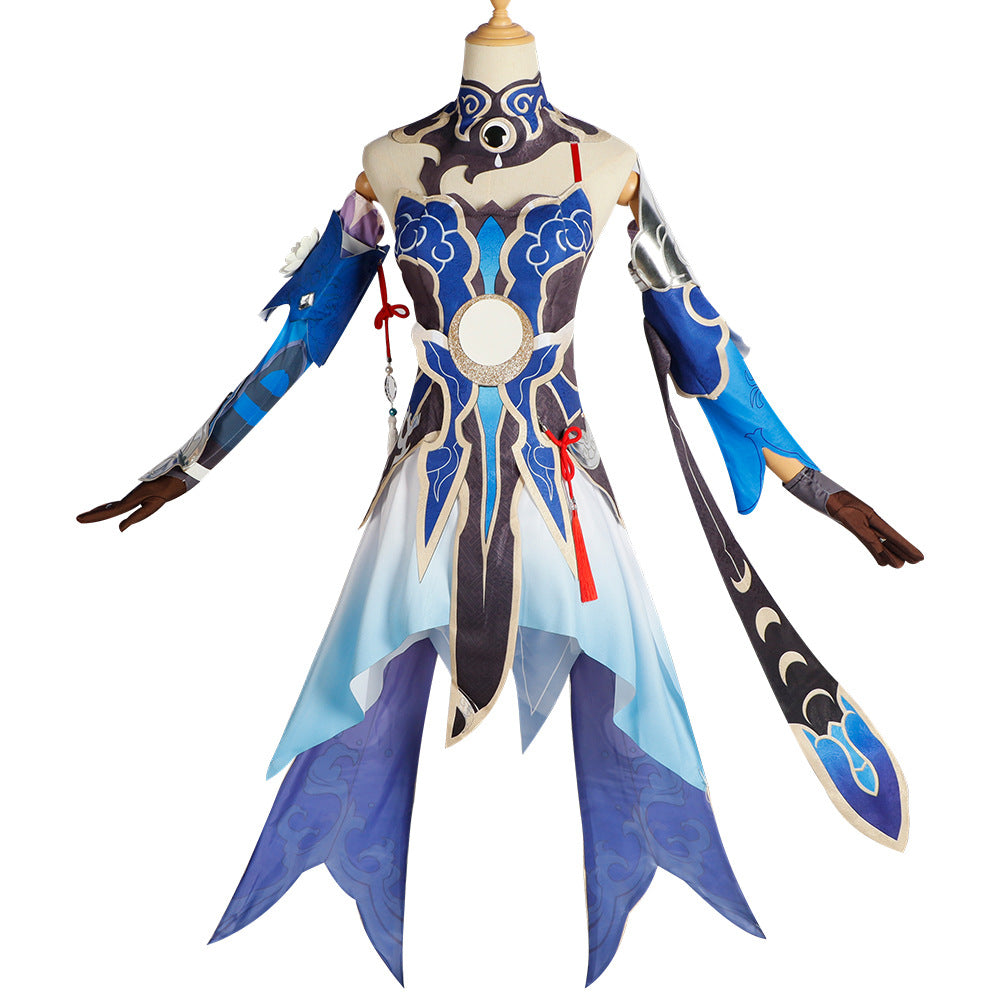 Honkai: Star Rail Jingliu Cosplay Costume Suit for Halloween