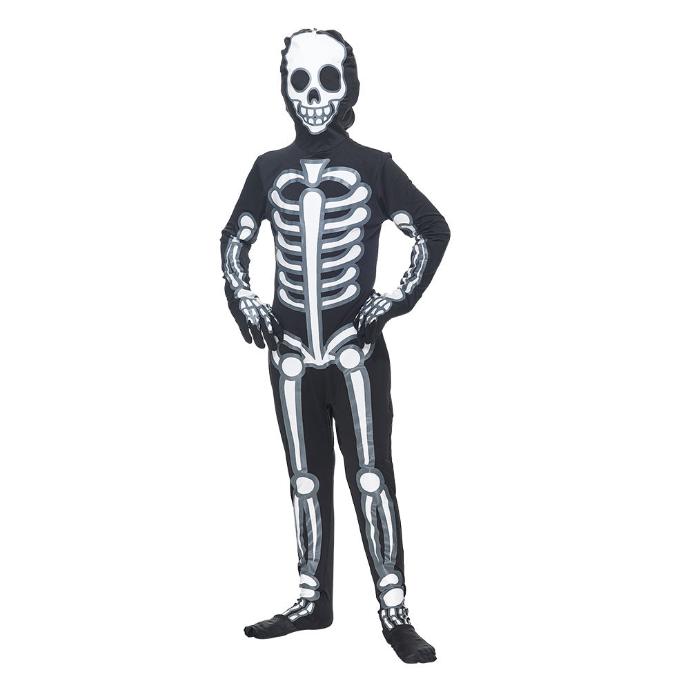 Kids' Glow-in-the-Dark Skeleton Costume
