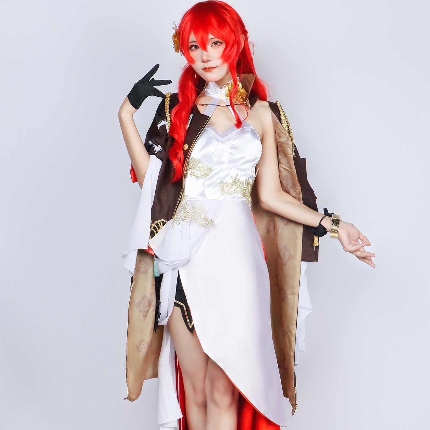 Honkai: Star Rail Himeko Cosplay Costume Full Set for Halloween