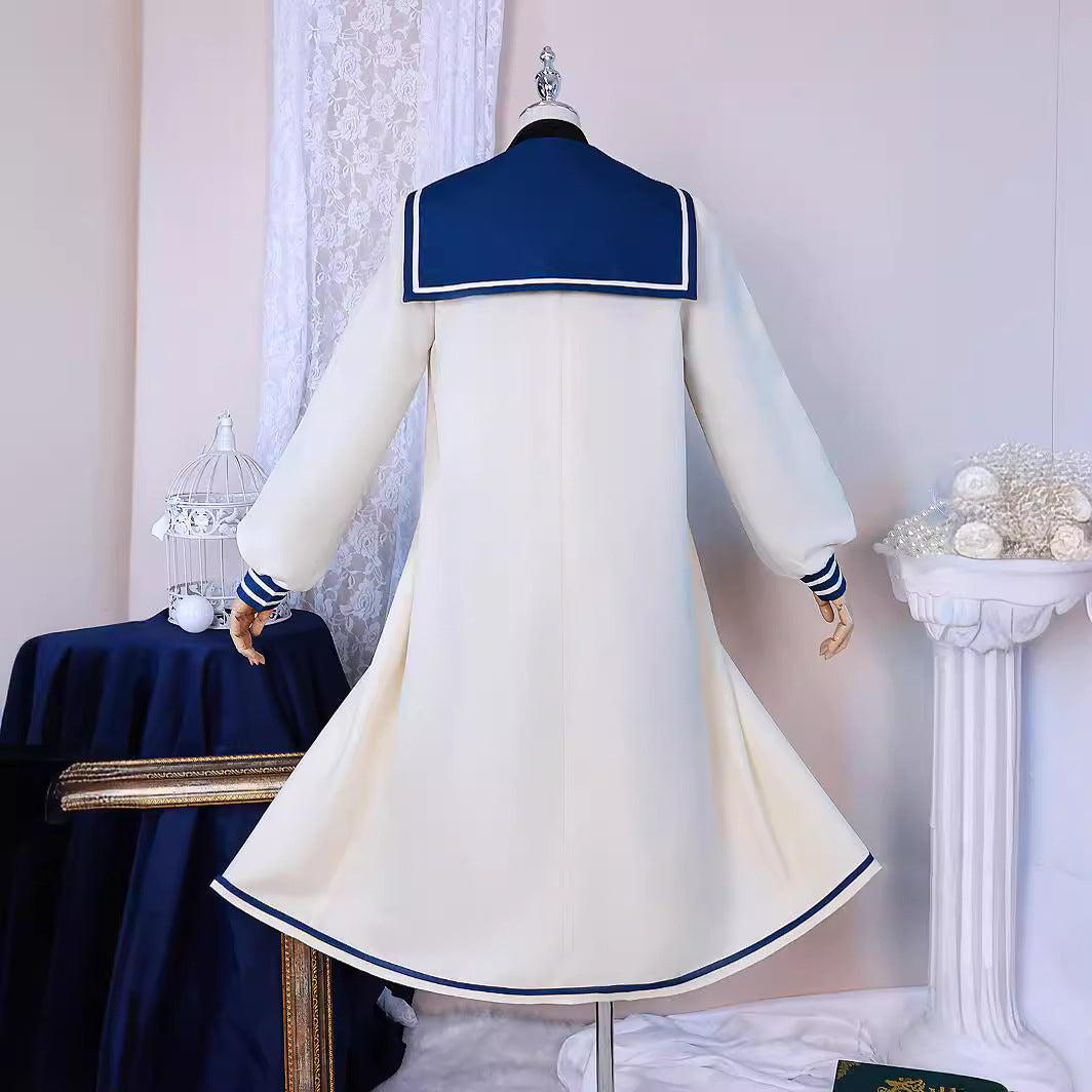 Black Butler Ciel Phantomhive Scallop Cosplay Costume Suit for Halloween