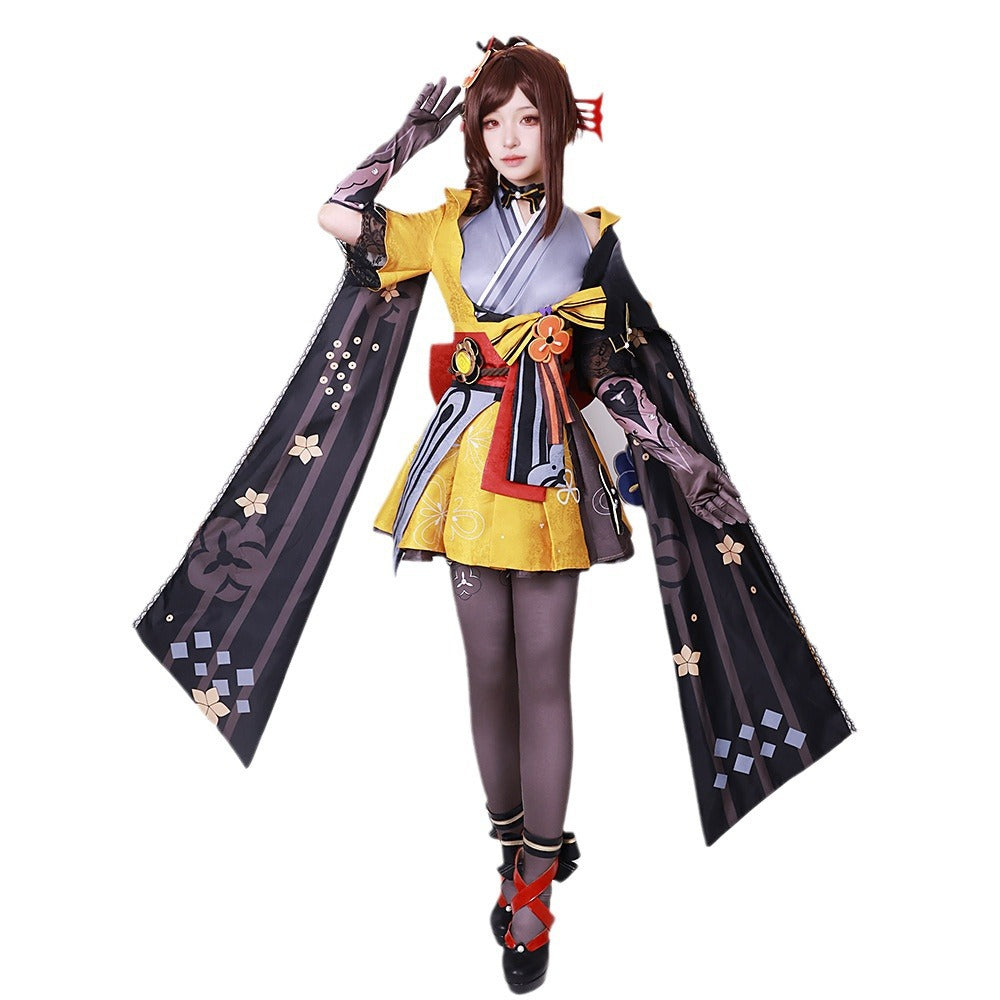 Genshin Impact Chiori Cosplay Costume Outfit
