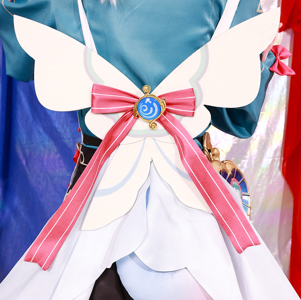 Genshin Impact Sigewinne Cosplay Costume Outfit