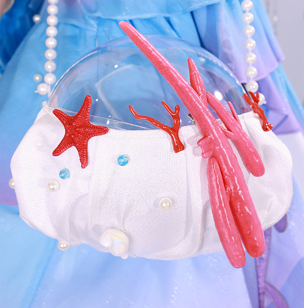 Honor of Kings Dolia Mermaid Cosplay Costume Full Set for Halloween