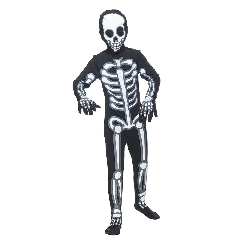 Kids' Glow-in-the-Dark Skeleton Costume