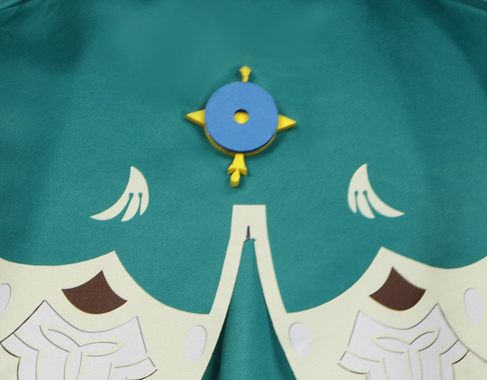Genshin Impact Venti Cosplay Costume Set