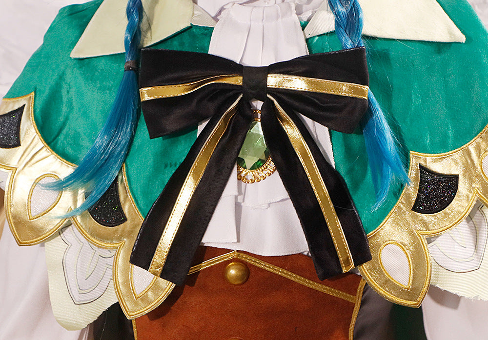 Genshin Impact Venti Cosplay Costume Suit for Halloween