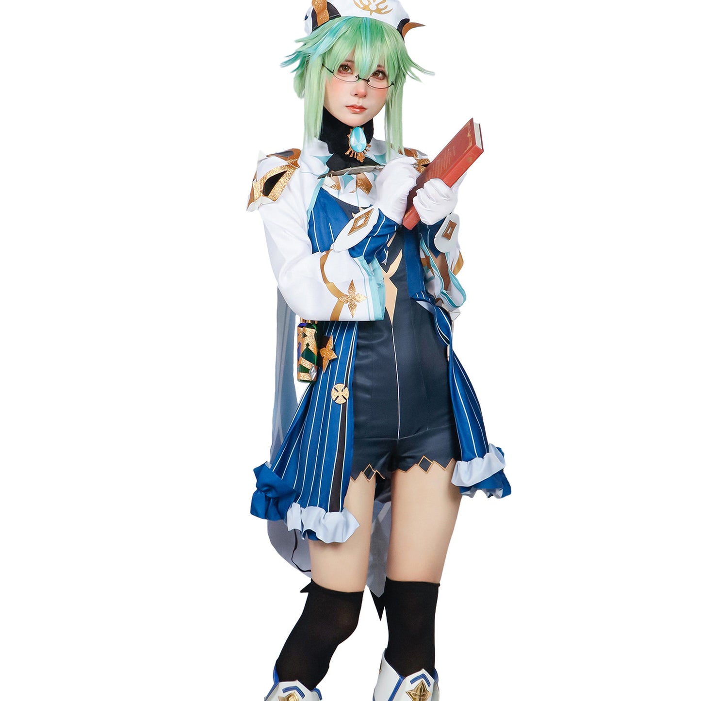 Genshin Impact Sucrose Cosplay Costume Outfit