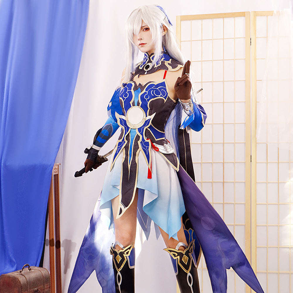 Honkai: Star Rail Jingliu Cosplay Costume Suit for Halloween