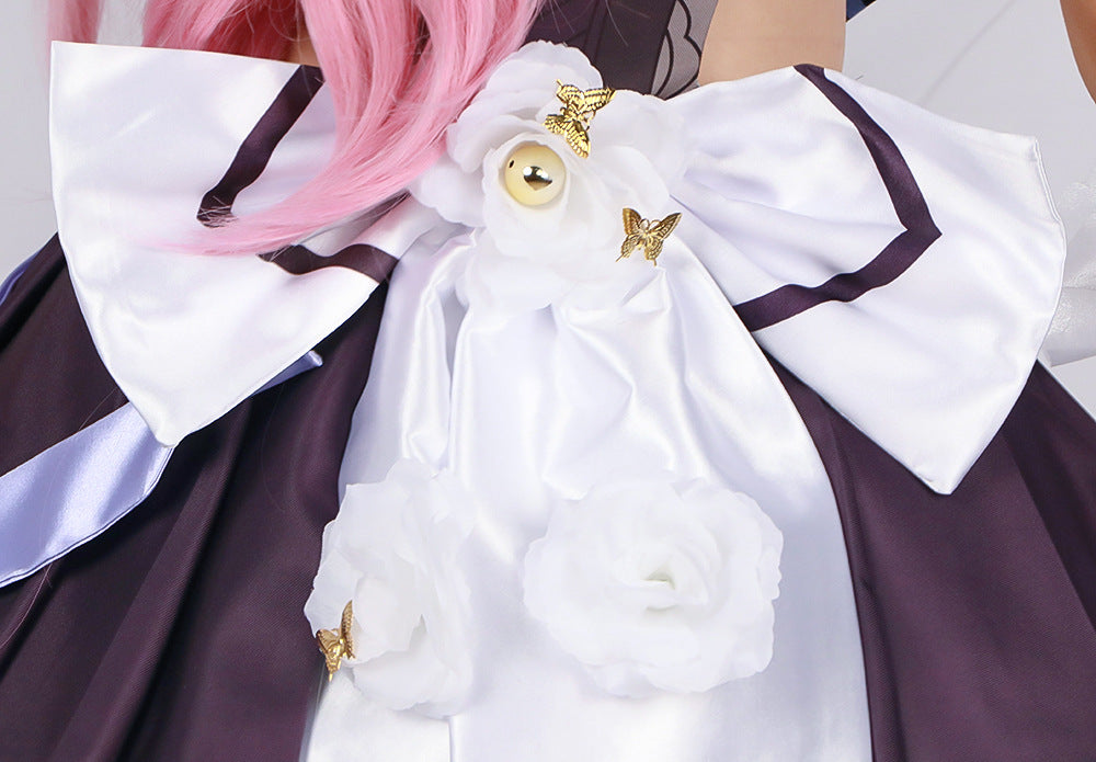 Honkai Impact 3rd Elysia Maid Cosplay Costume Outfit for Halloween