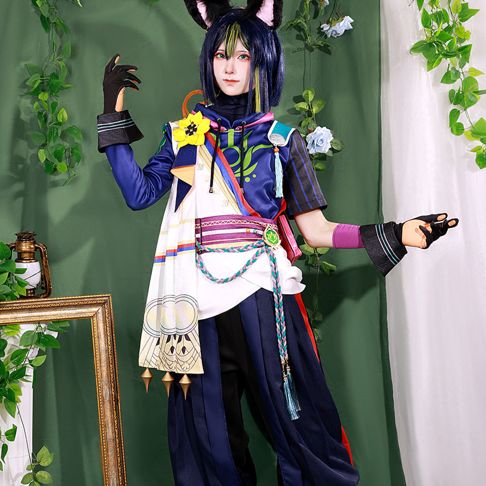 Genshin Impact Tighnari Cosplay Costume Suit