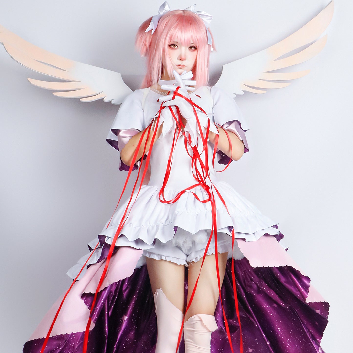 Puella Magi Madoka Magica Kaname Madoka Cosplay Costume Outfit for Halloween