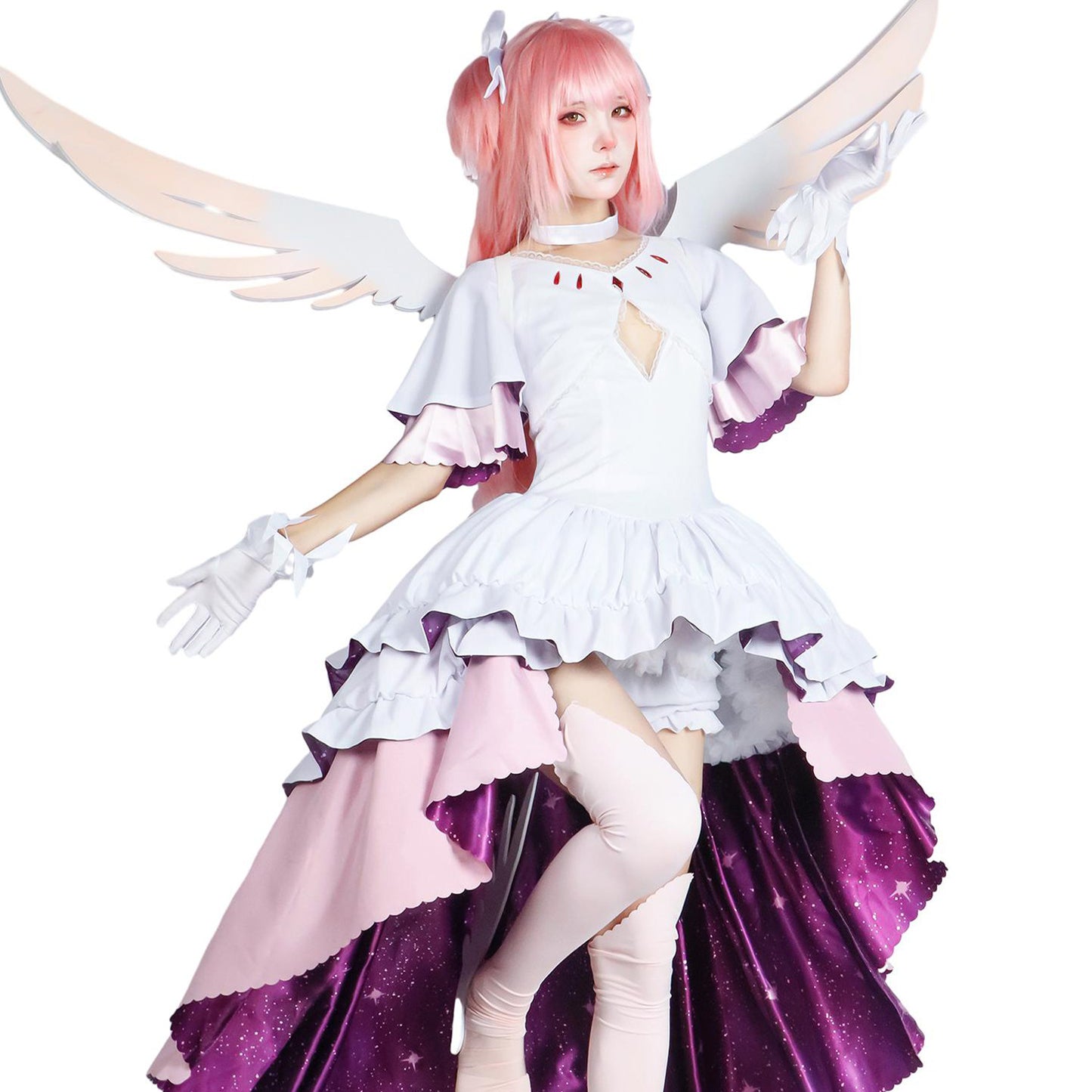 Puella Magi Madoka Magica Kaname Madoka Cosplay Costume Outfit for Halloween