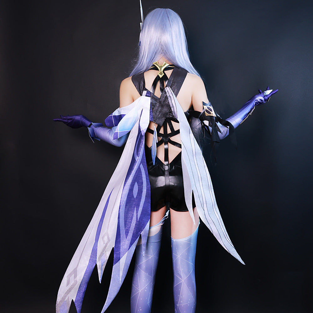Genshin Impact Skirk Cosplay Costume Full Set