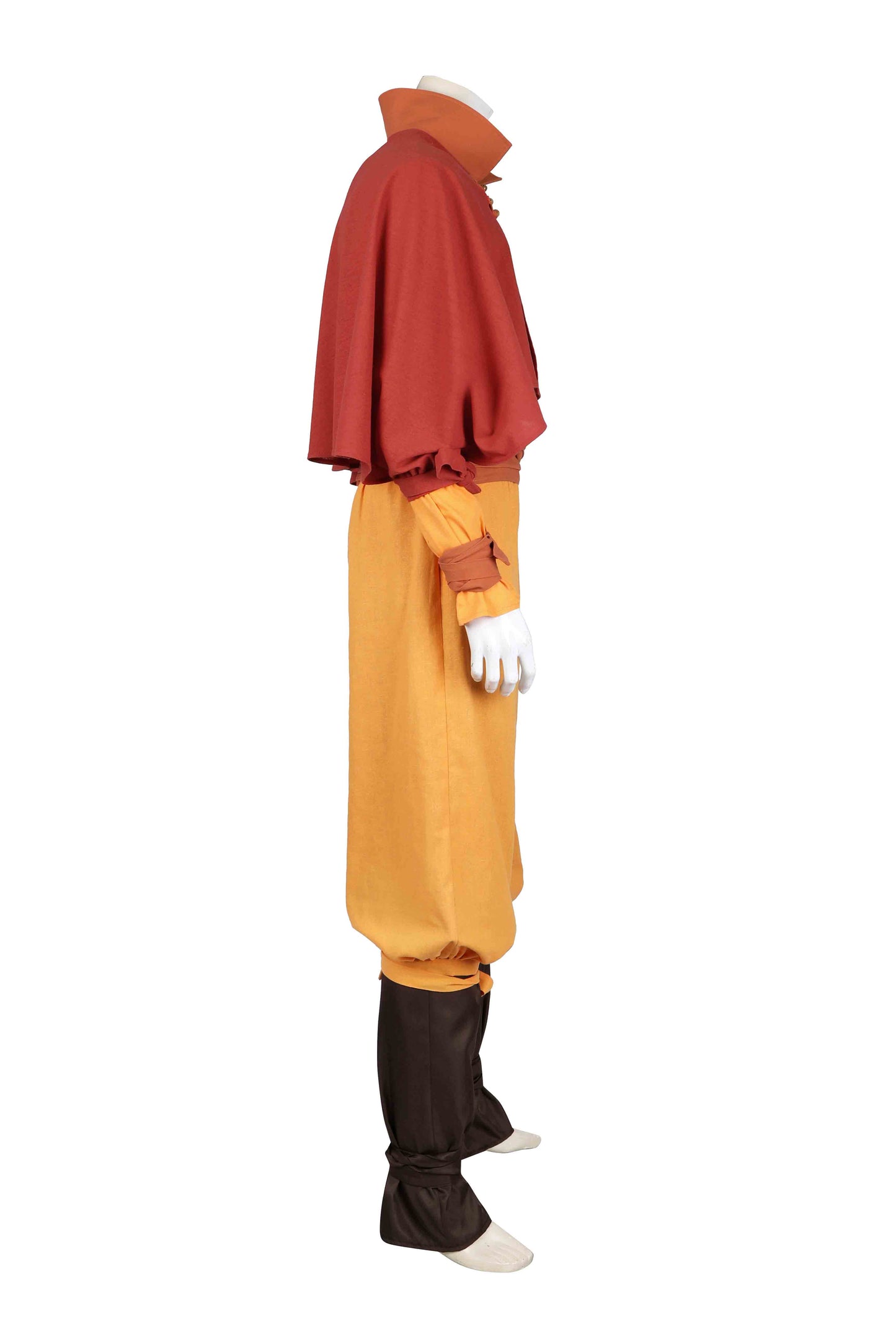 Avatar: The Last Airbender Avatar Aang Cosplay Costume Full Set for Halloween