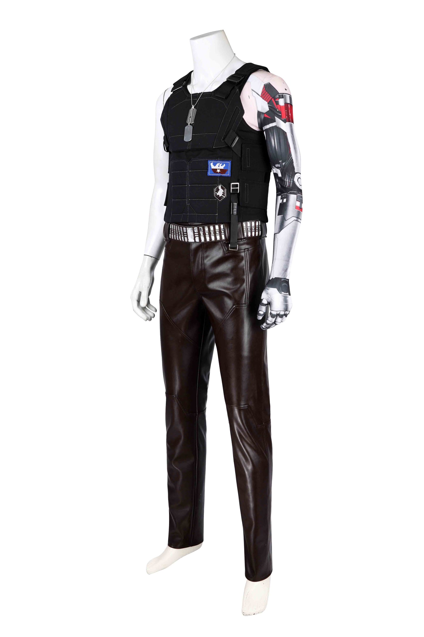 Cyberpunk 2077 Johnny Silverhand Cosplay Costume Outfit for Halloween
