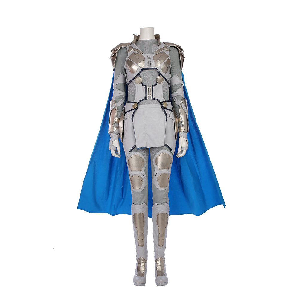 Thor: Ragnarok Valkyrie White War Armor Cosplay Costume Suit for Halloween