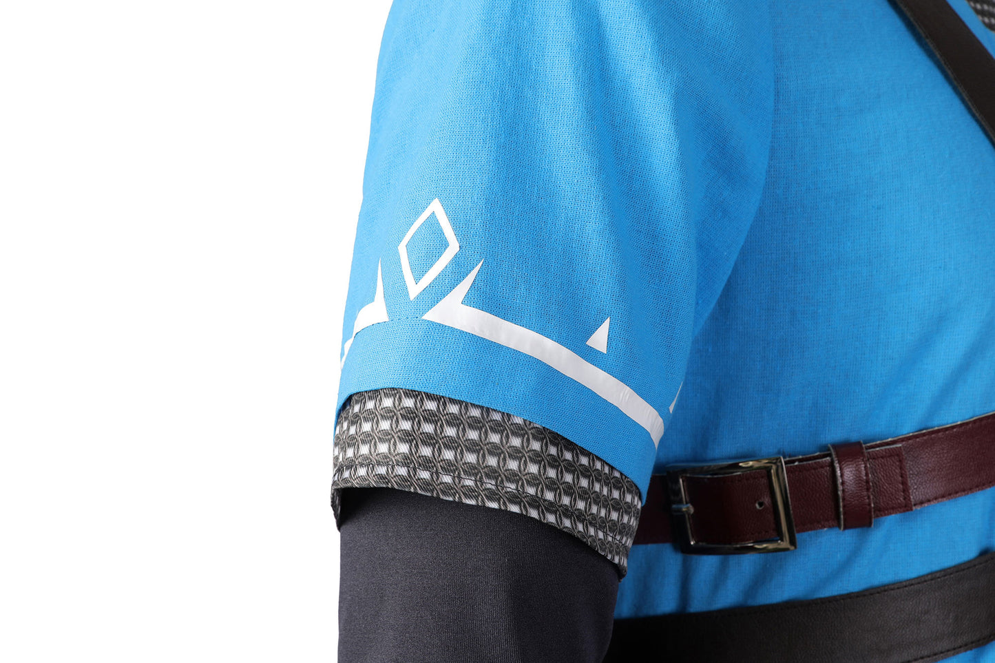 The Legend of Zelda: Tears of the Kingdom Link Cosplay Costume Suit for Halloween