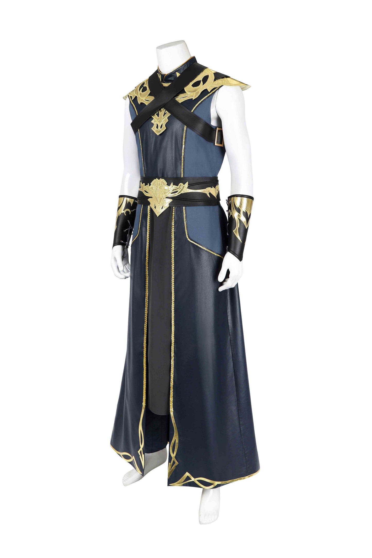 Baldur's Gate 3 The Dark Urge Sorcerer Robe Cosplay Costume Outfit for Halloween