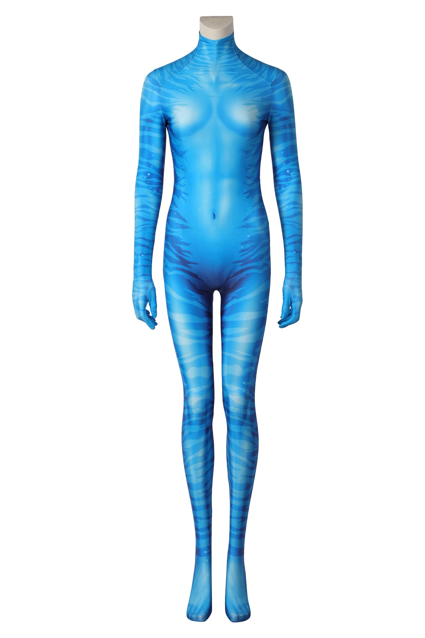 Avatar: The Way of Water Neytiri Blue Jumpsuit Cosplay Costume Suit for Halloween