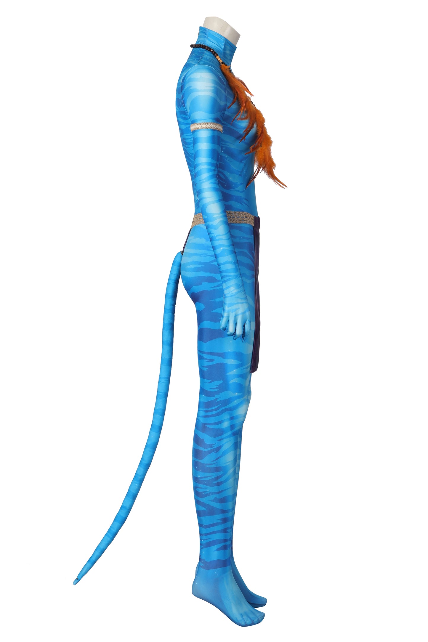 Avatar: The Way of Water Neytiri Blue Jumpsuit Cosplay Costume Suit for Halloween