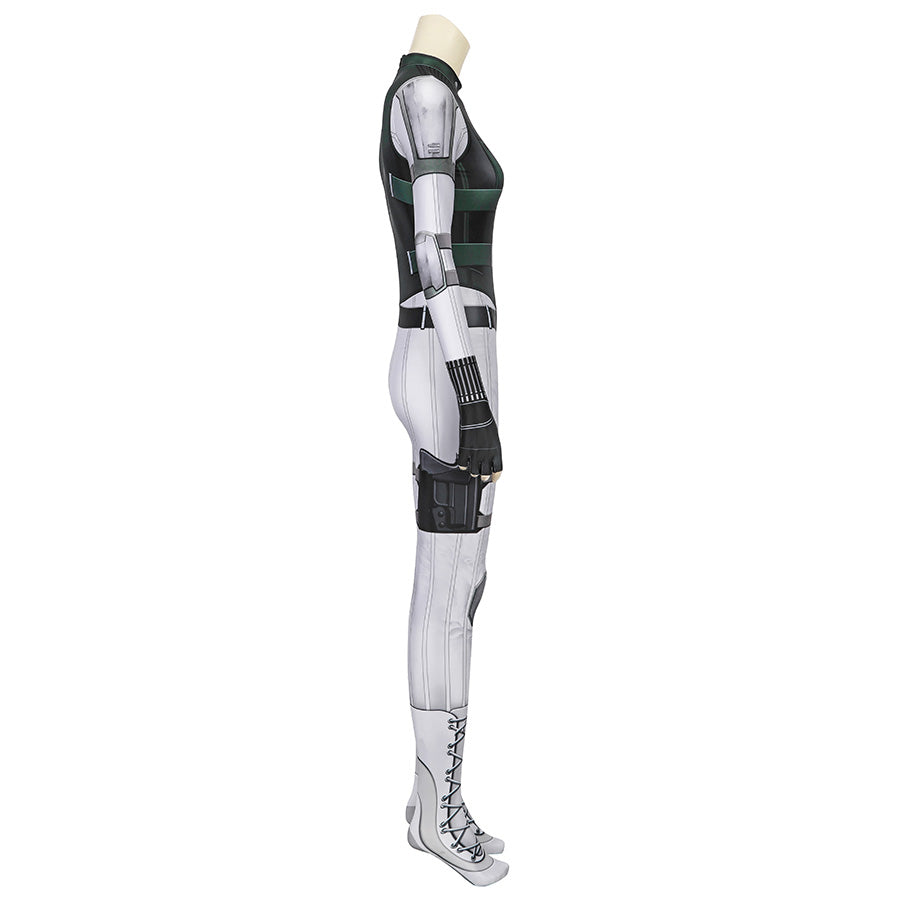 Black Widow 2020 Yelena Belova Jumpsuit Cosplay Costume for Halloween