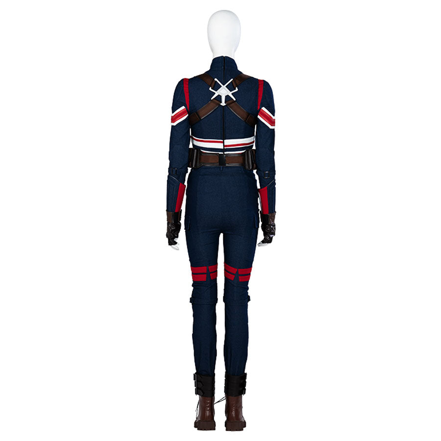 Doctor Strange in the Multiverse of Madness Captain Carter Peggy Carter Cosplay Costume Outfit for Halloween