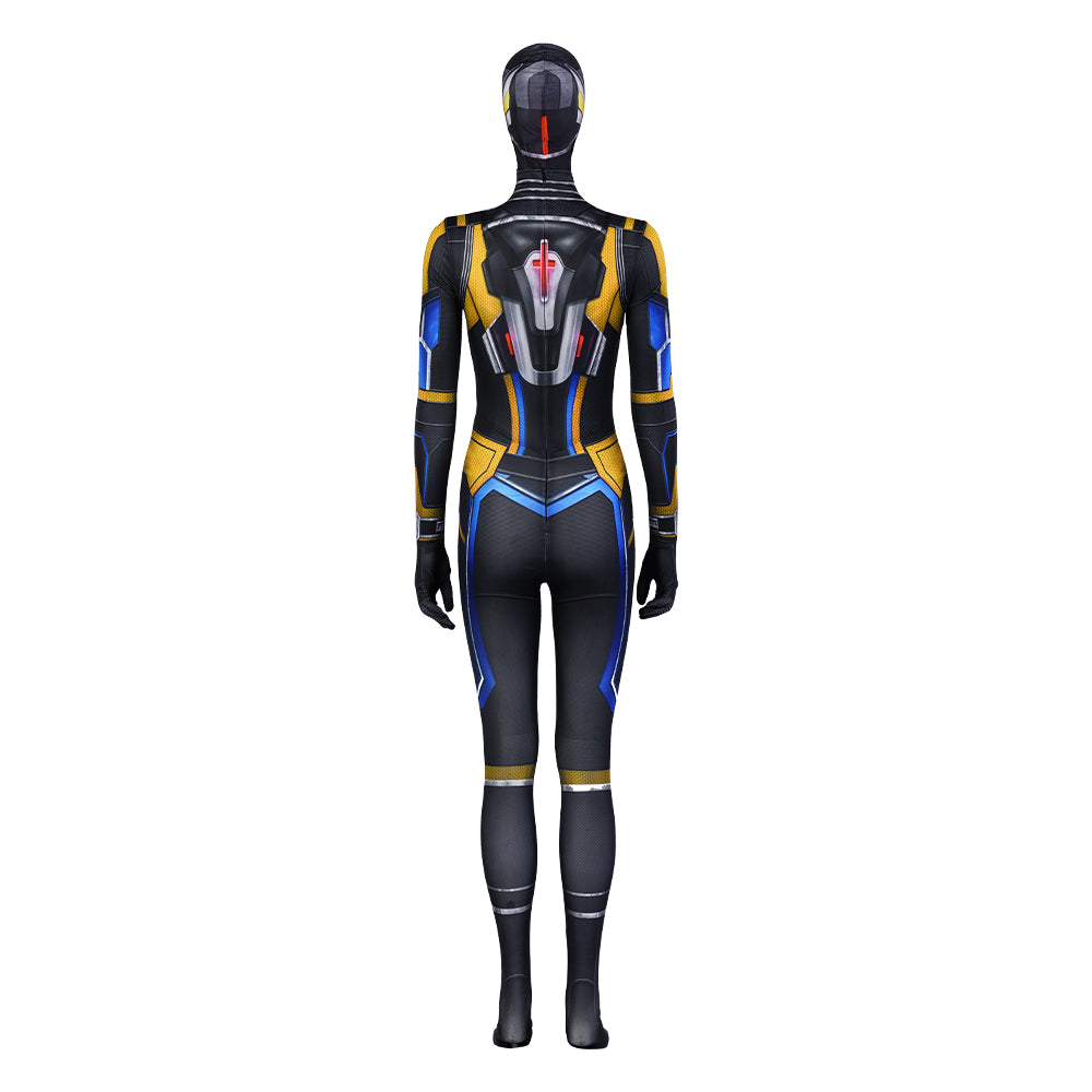 Ant-Man and the Wasp: Quantumania Hope van Dyne Wasp Jumpsuit Cosplay Costume for Halloween
