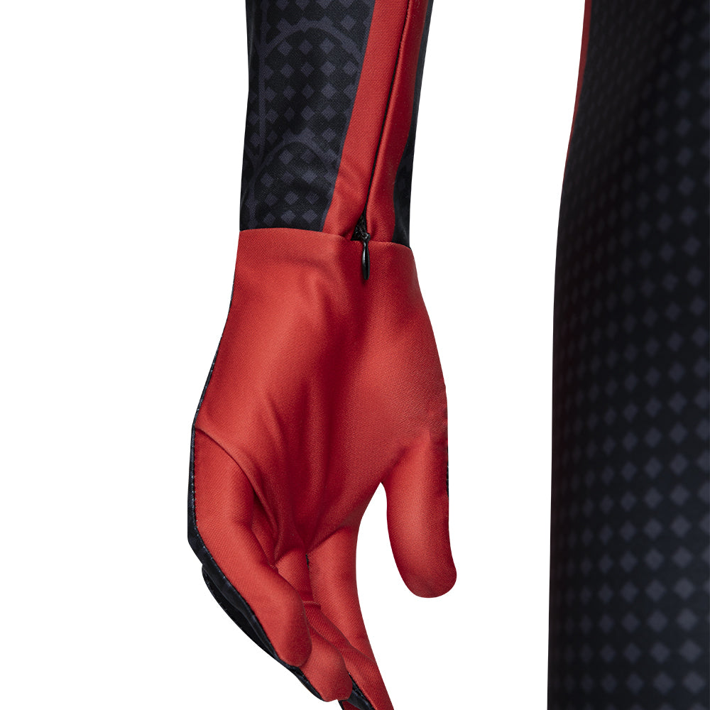 Spider-Man: Across the Spider-Verse Miles Morales Cosplay Costume Outfit for Halloween