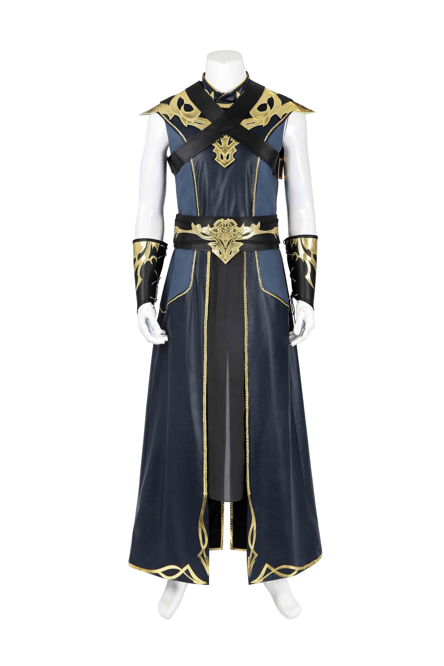 Baldur's Gate 3 The Dark Urge Sorcerer Robe Cosplay Costume Outfit for Halloween