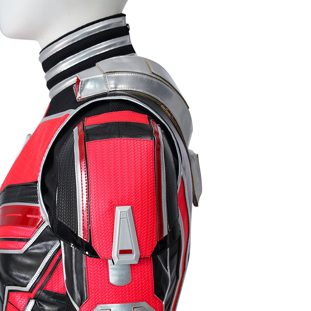 Ant-Man and the Wasp: Quantumania Ant-Man Jumpsuit Cosplay Costume Full Set for Halloween