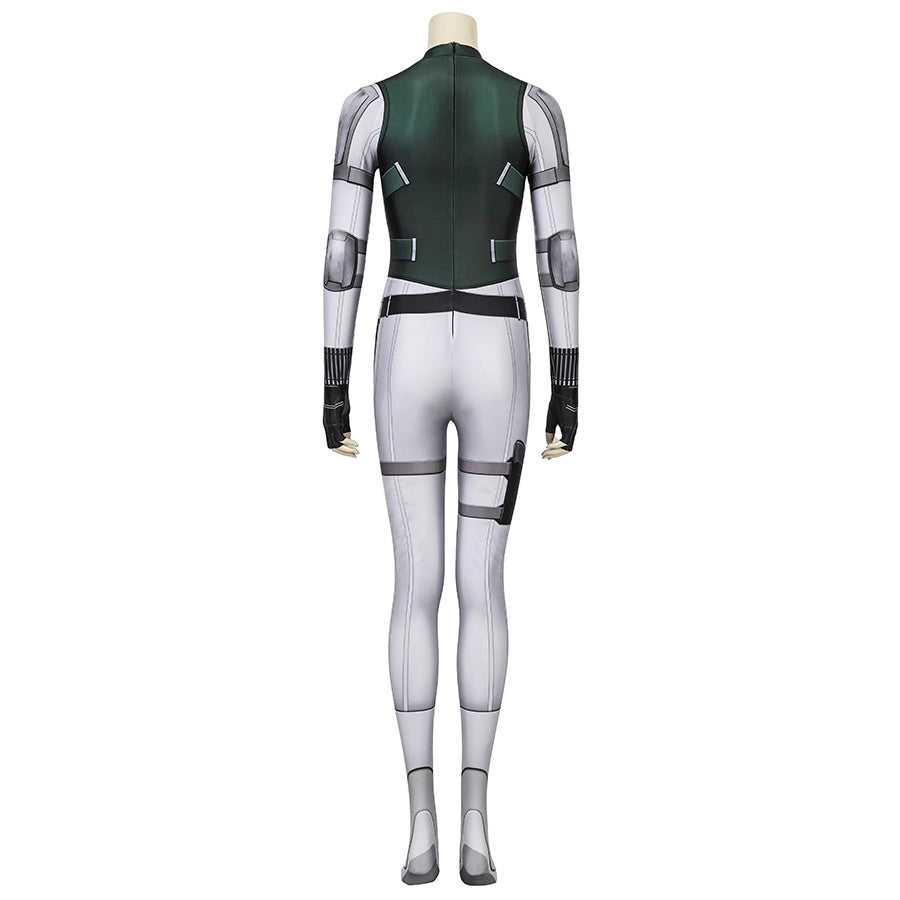 Black Widow 2020 Yelena Belova Jumpsuit Cosplay Costume for Halloween