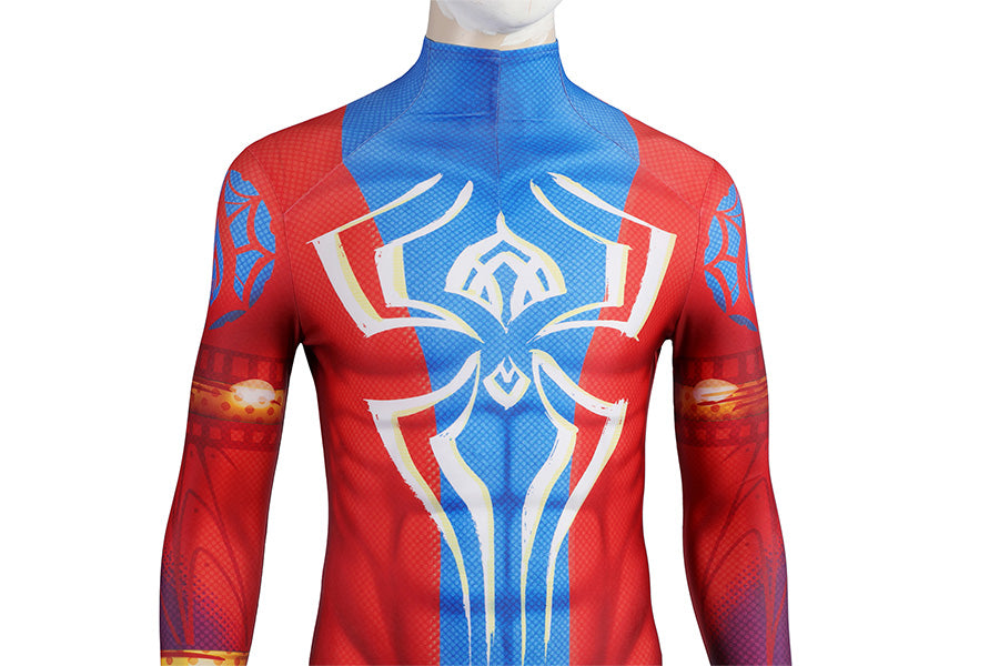 Spider-Man: Across the Spider-Verse Spider-Man India Pavitr Prabhakar Jumpsuit Cosplay Costume for Halloween