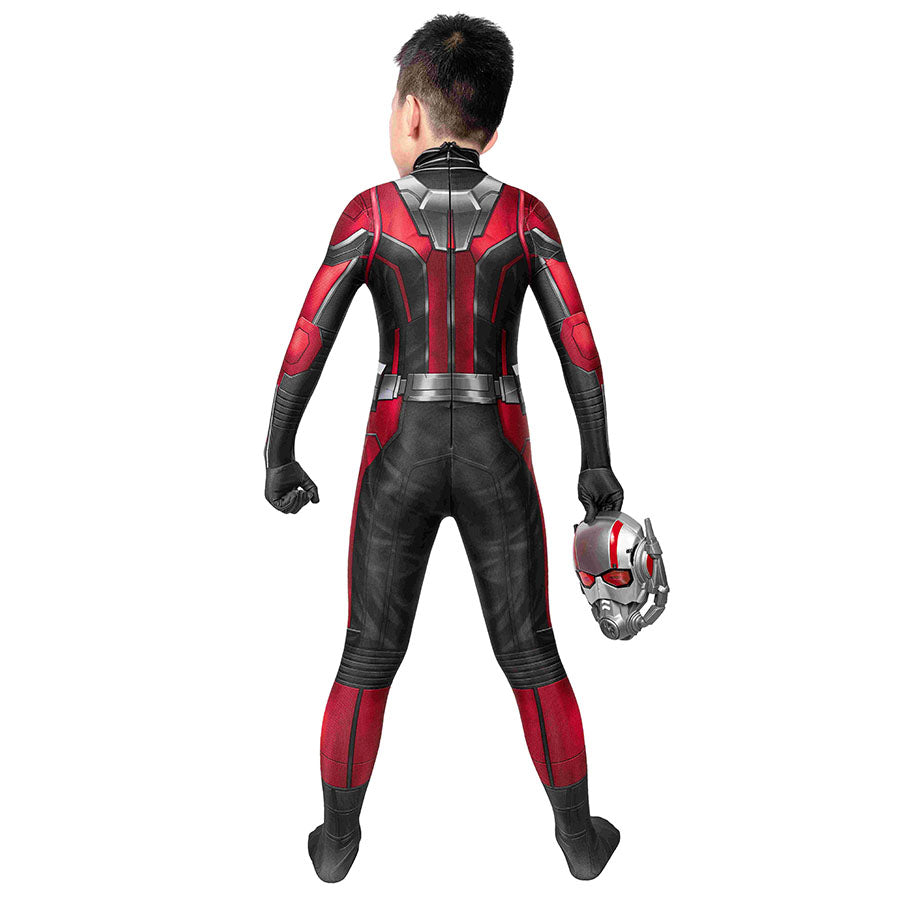 Ant-Man and the Wasp 2 Ant-Man Kid Jumpsuit Cosplay Costume for Halloween