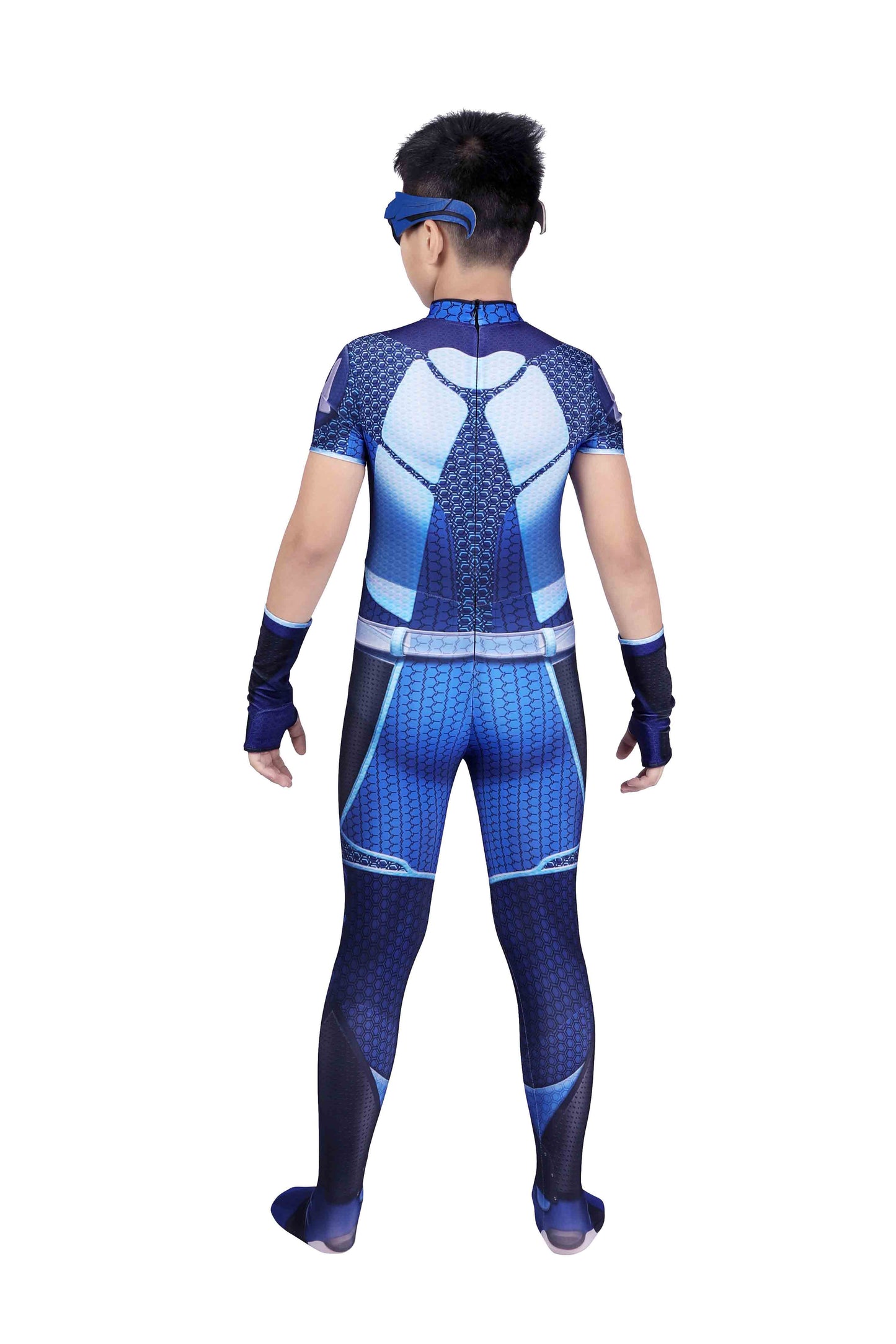 The Boys Season 3 A-Train Kid Jumpsuit Cosplay Costume Outfit for Halloween