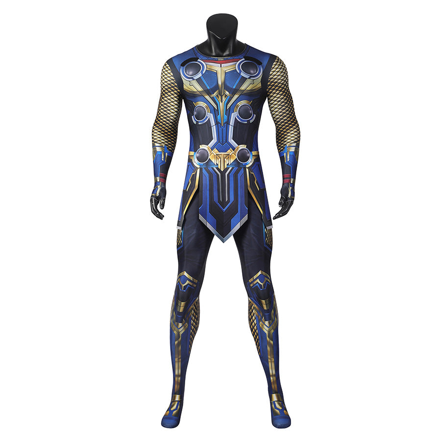 Thor: Love and Thunder Thor Jumpsuit Cosplay Costume for Halloween