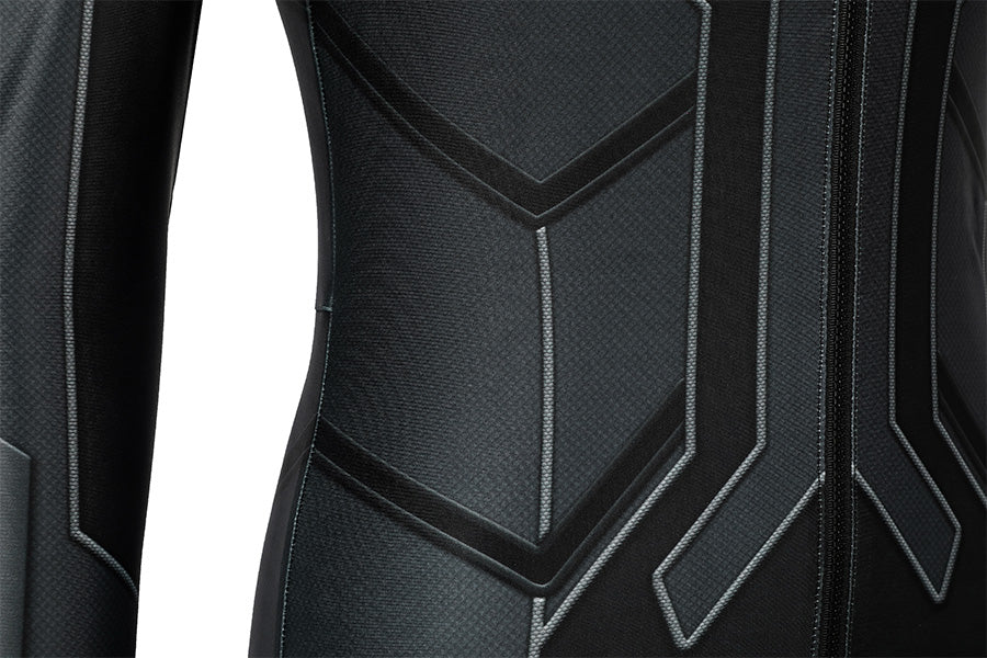 Black Widow 2020 Natasha Romanoff Black Jumpsuit Cosplay Costume for Halloween