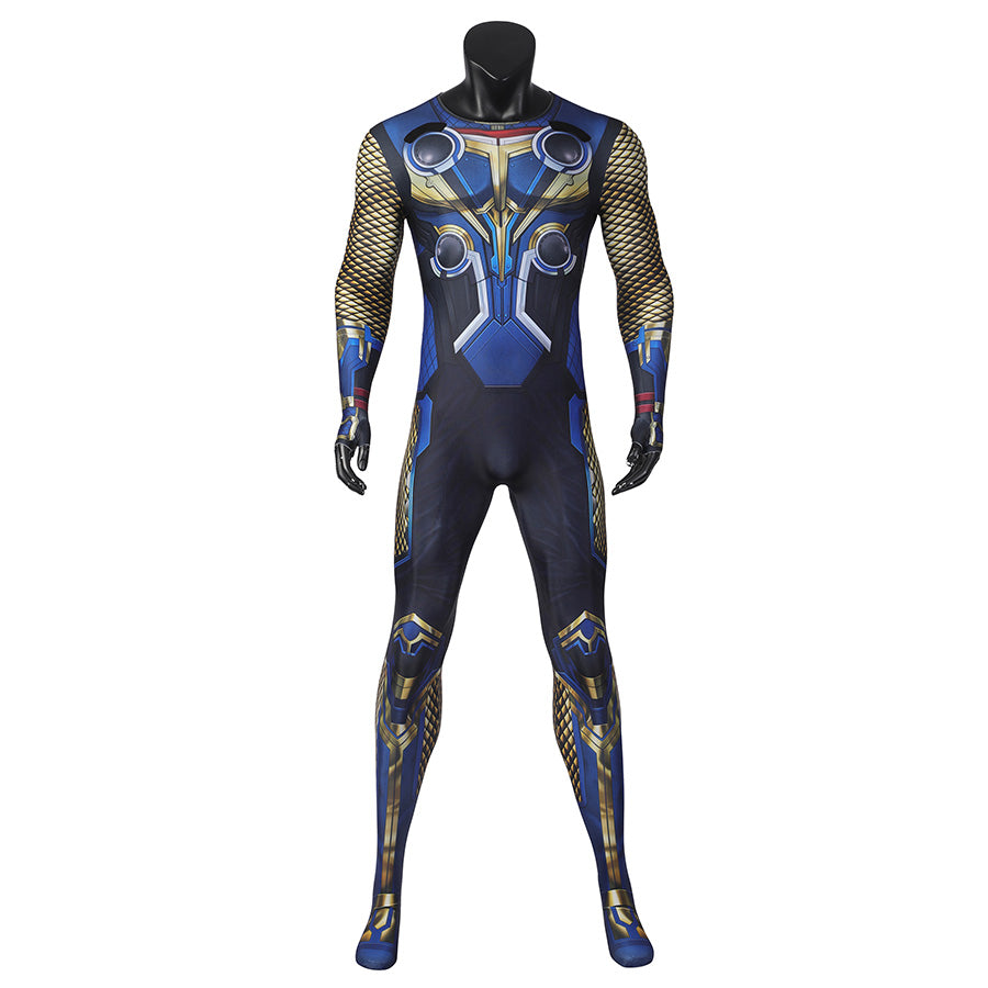 Thor: Love and Thunder Thor Jumpsuit Cosplay Costume for Halloween