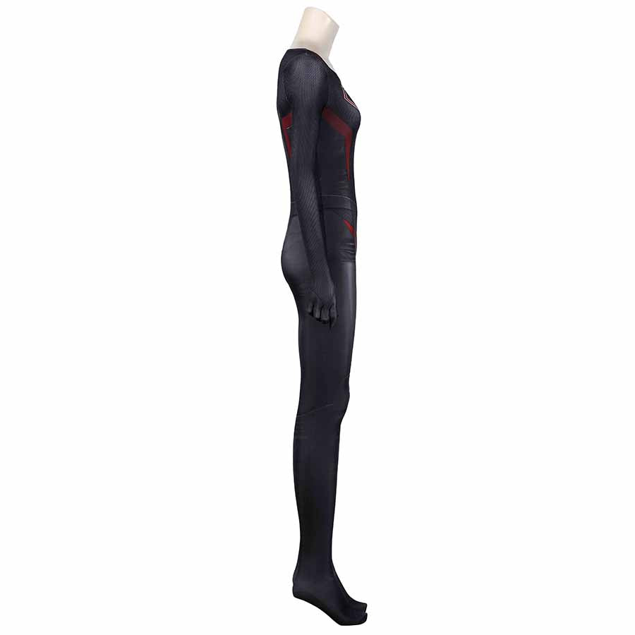 OVERGIRL Kara Zor-El Danvers Jumpsuit Cosplay Costume for Halloween