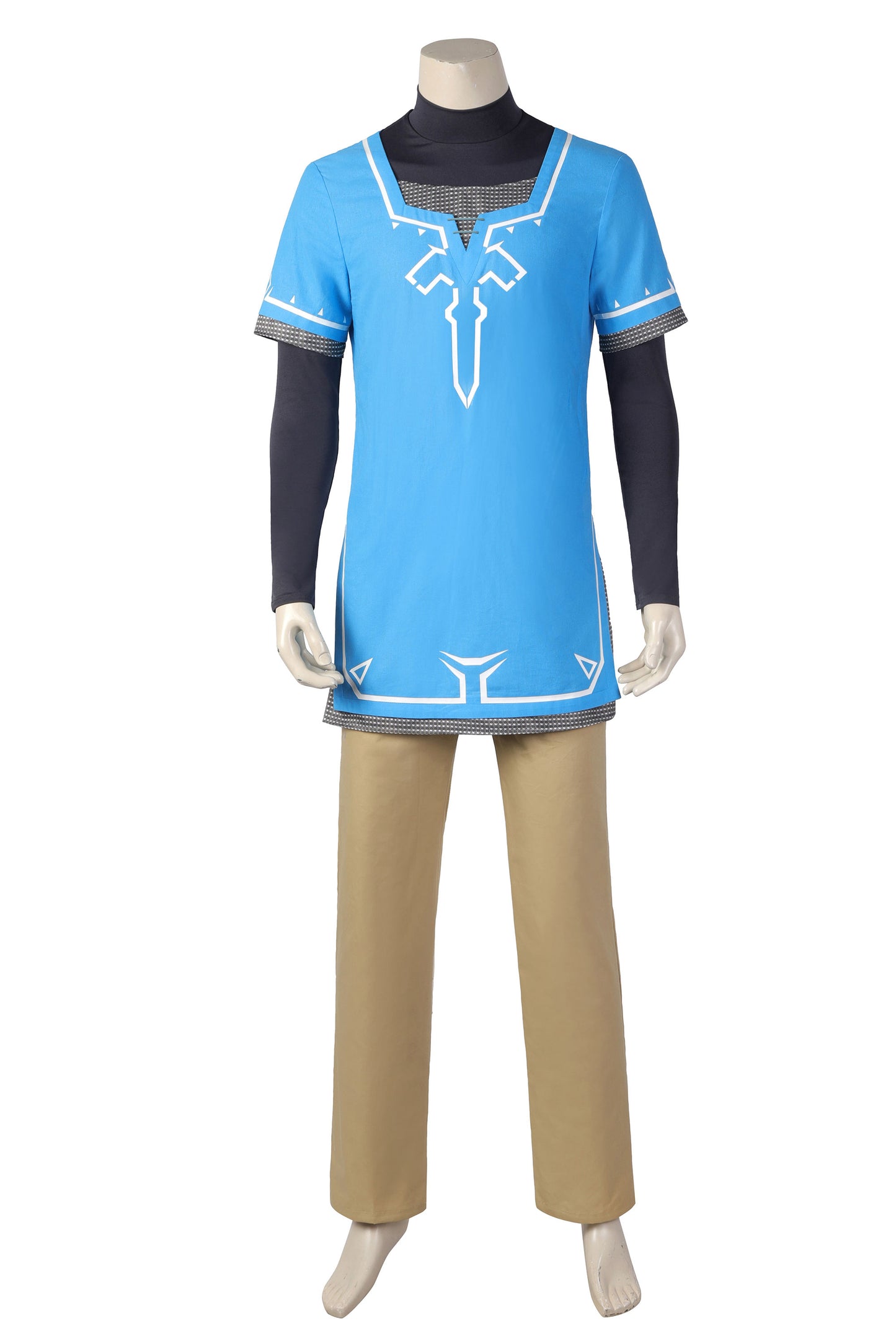 The Legend of Zelda: Tears of the Kingdom Link Cosplay Costume Suit for Halloween