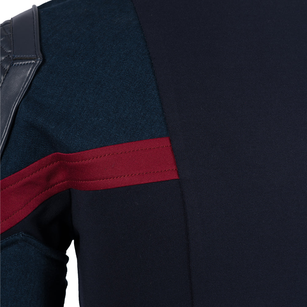 Avengers: Endgame Captain America Steven Rogers Cosplay Costume Full Set for Halloween