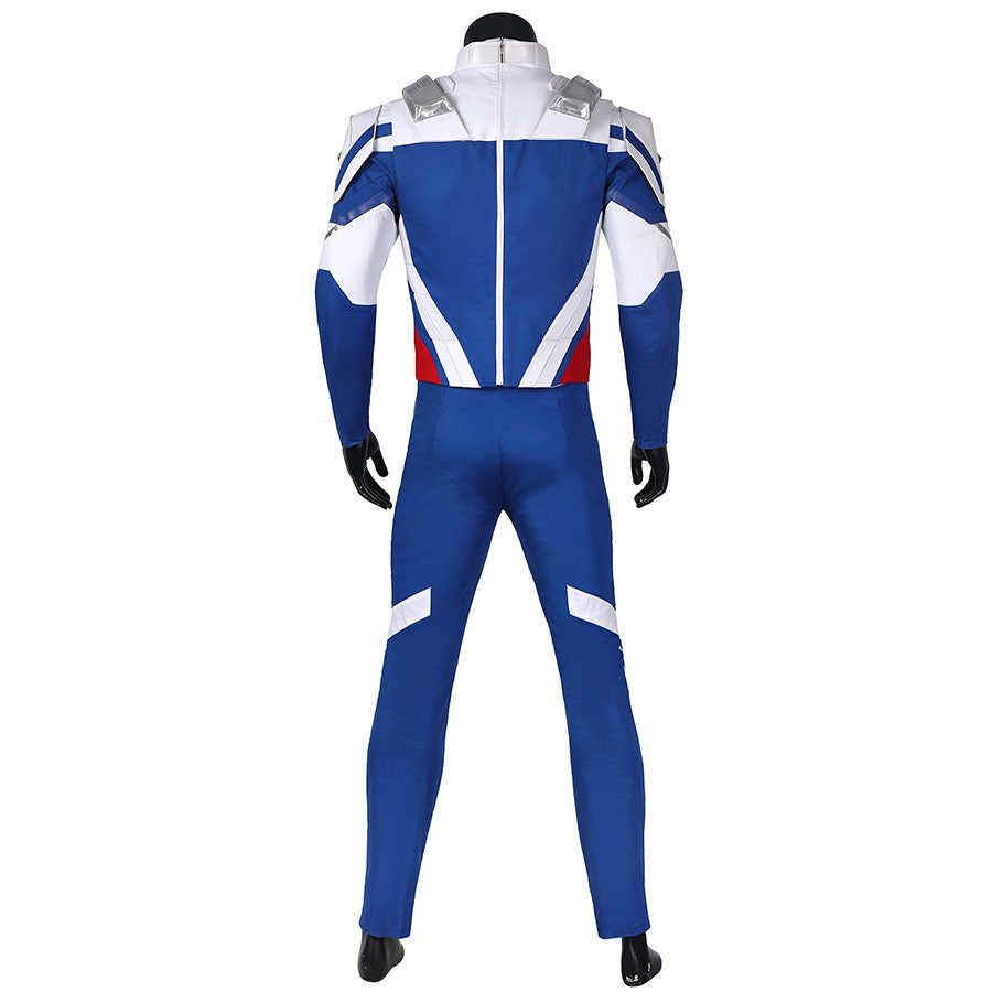 The Falcon and the Winter Soldier Captain America Sam Wilson Jumpsuit Cosplay Costume Full Set for Halloween